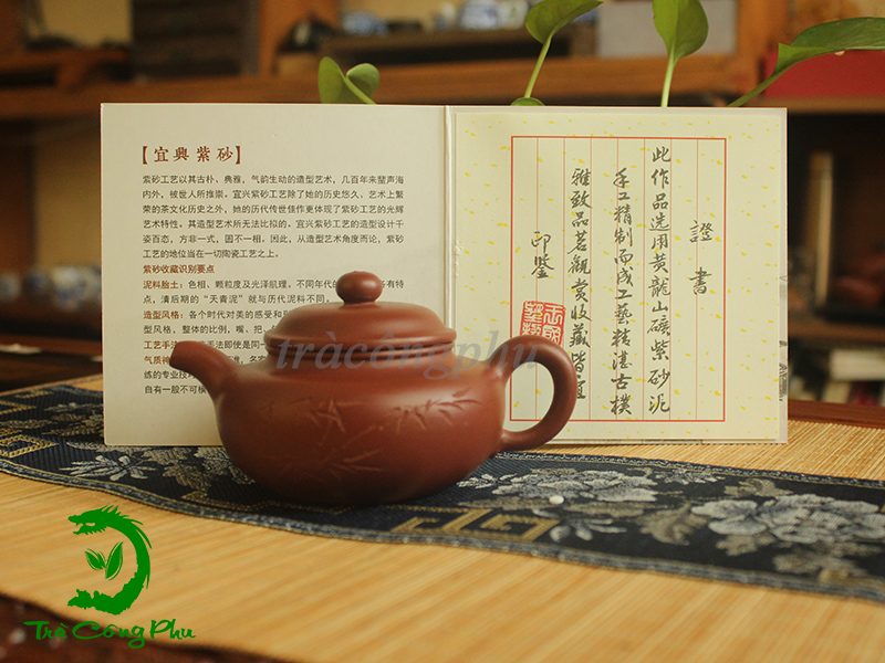 Ấm Tử Sa Biển Phúc Loan Phong Võ Thái - ATS1117